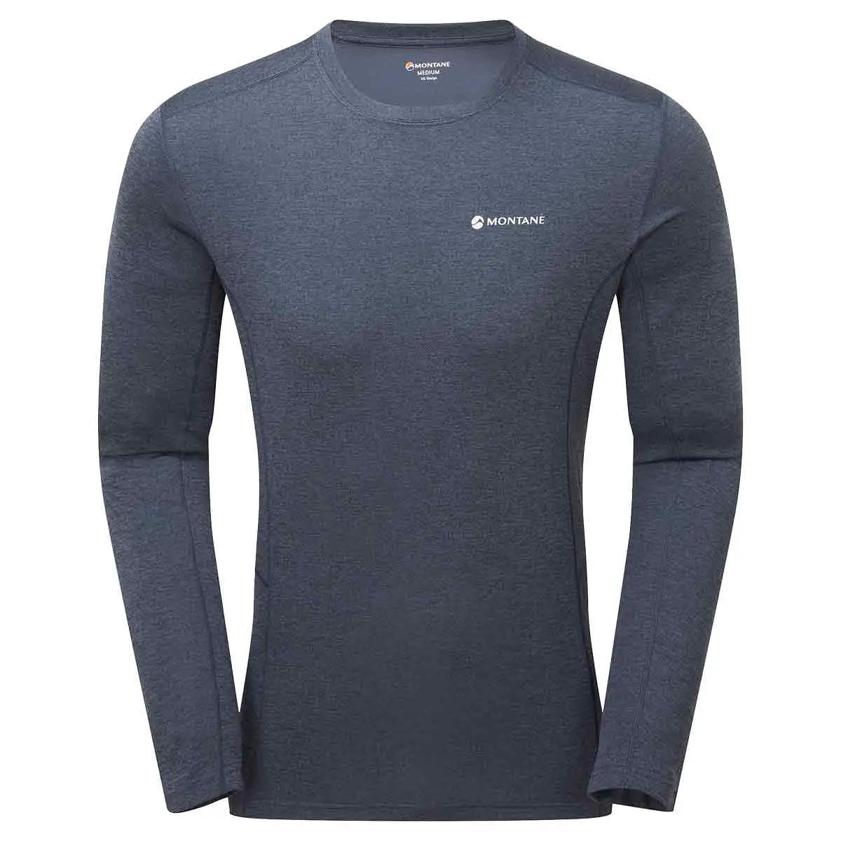 Montane Mens Dart Long Sleeve T-Shirt - John Bull Clothing Eclipse Blue from John Bull Clothing