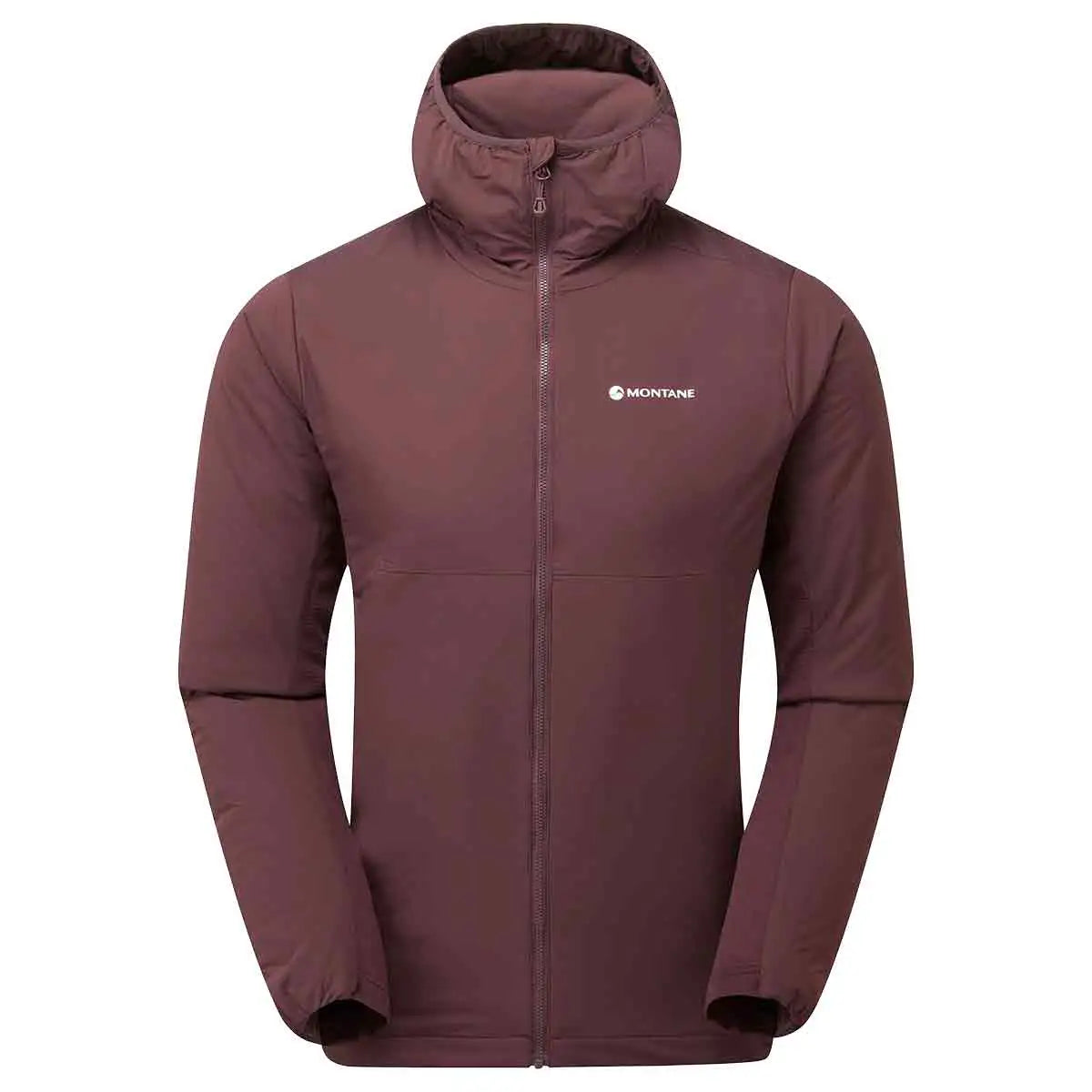 Montane Mens Fireball Lite Insulated Hooded Jacket - John Bull Clothing Dark Garnet from John Bull Clothing