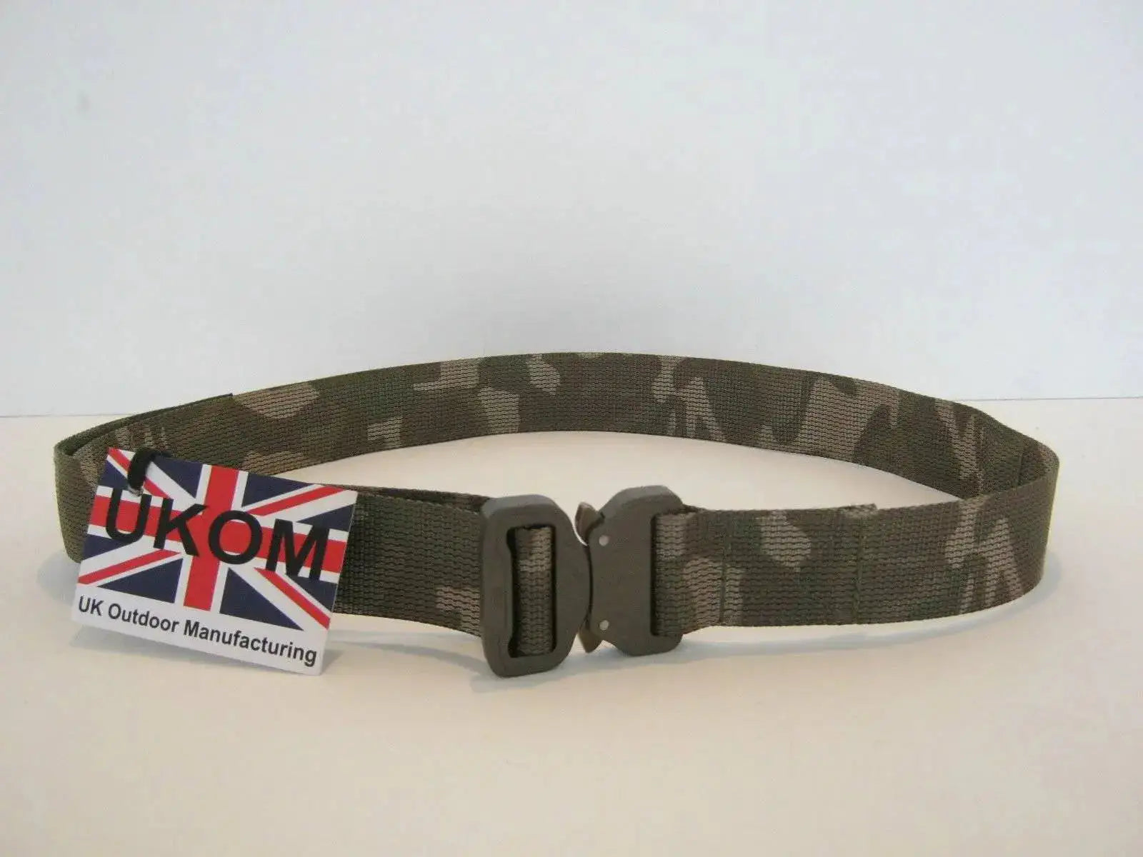 Multicam Lightweight Tactical Belt with Cobra Buckle - John Bull Clothing from John Bull Clothing