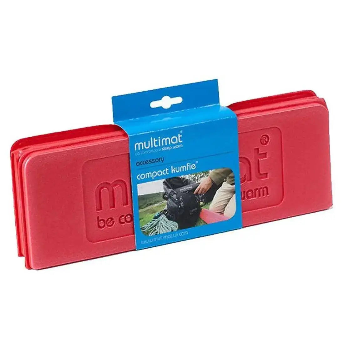 Multimat Kumfie Compact Folding Sitting Mat - John Bull Clothing Red from John Bull Clothing