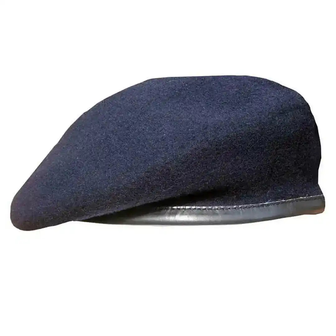 Navy Blue Silk Lined Army Beret - John Bull Clothing from John Bull Clothing