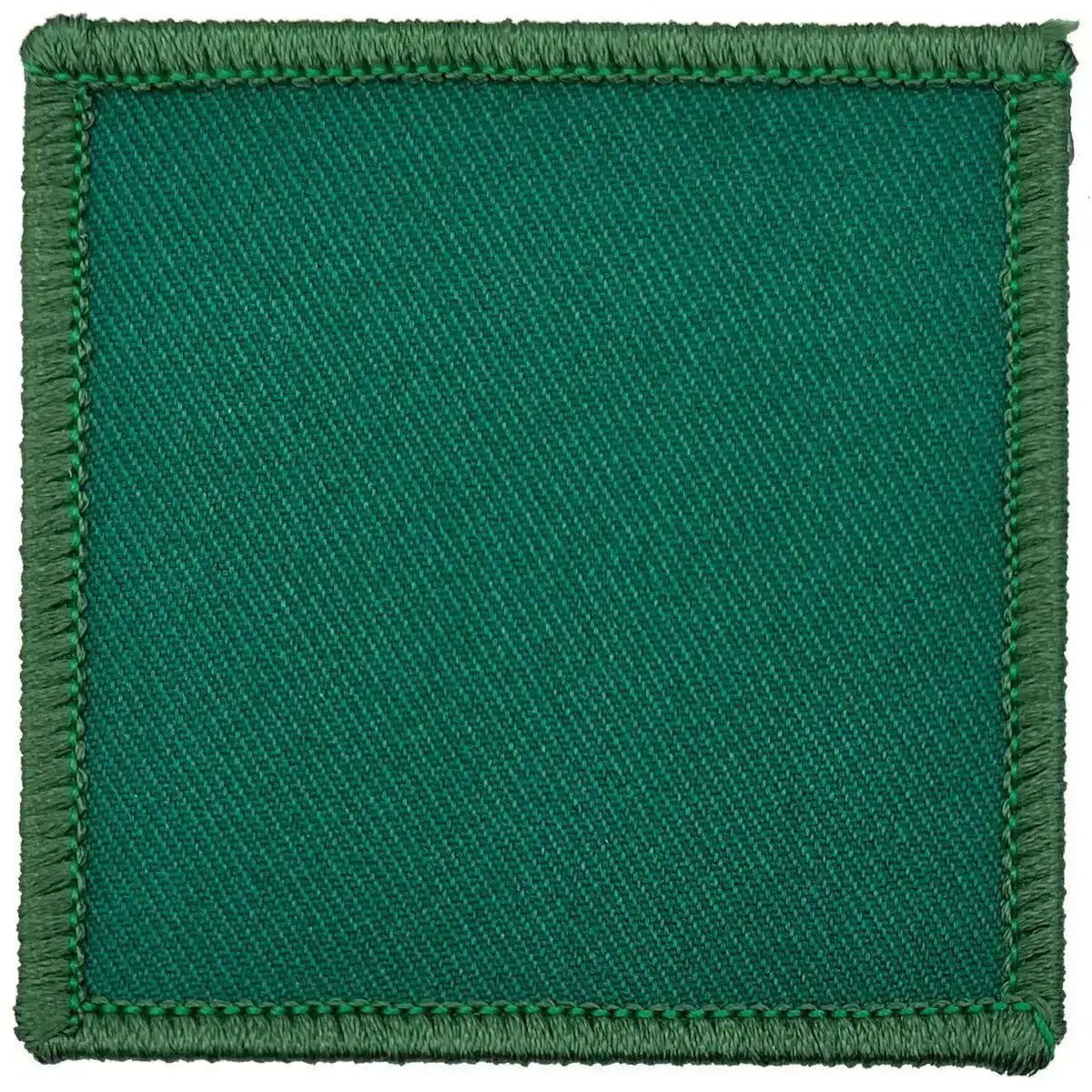Single green Para D-Z TRF 7cm x 7cm tactical patch with hook & loop backing, MoD approved for military uniform use. Green Para 3 from John Bull Clothing