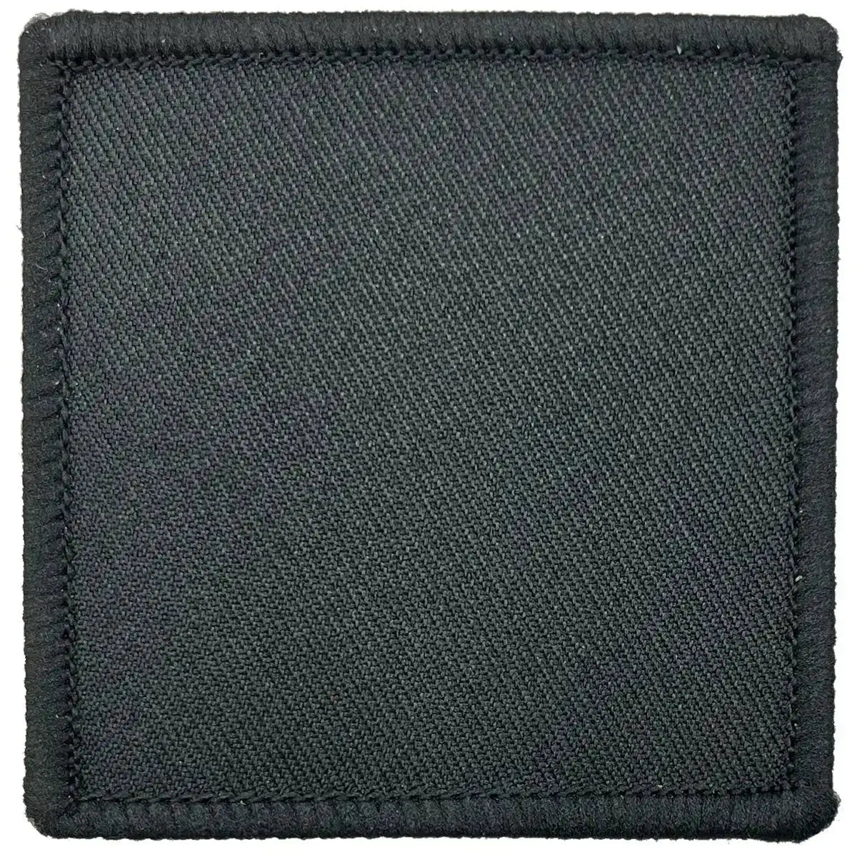 Single black Para D-Z TRF 7cm x 7cm hook & loop patch for military uniforms, regulation tactical recognition badge. Black Para 4 from John Bull Clothing