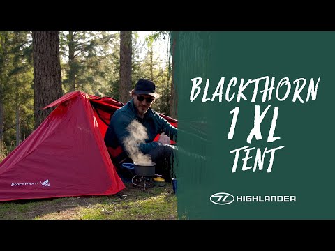 Highlander Blackthorn 1 Person Lightweight XL Tent Video
