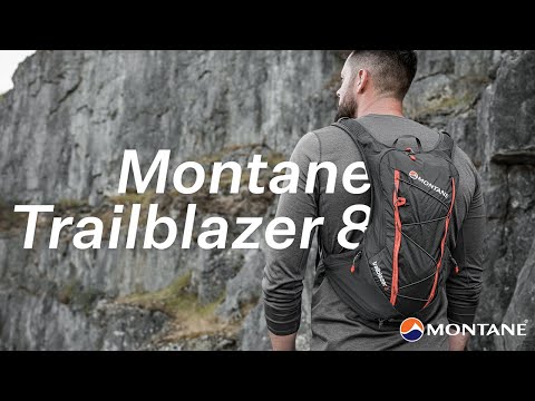 Montane Trailblazer 8L Recycled Backpack Black