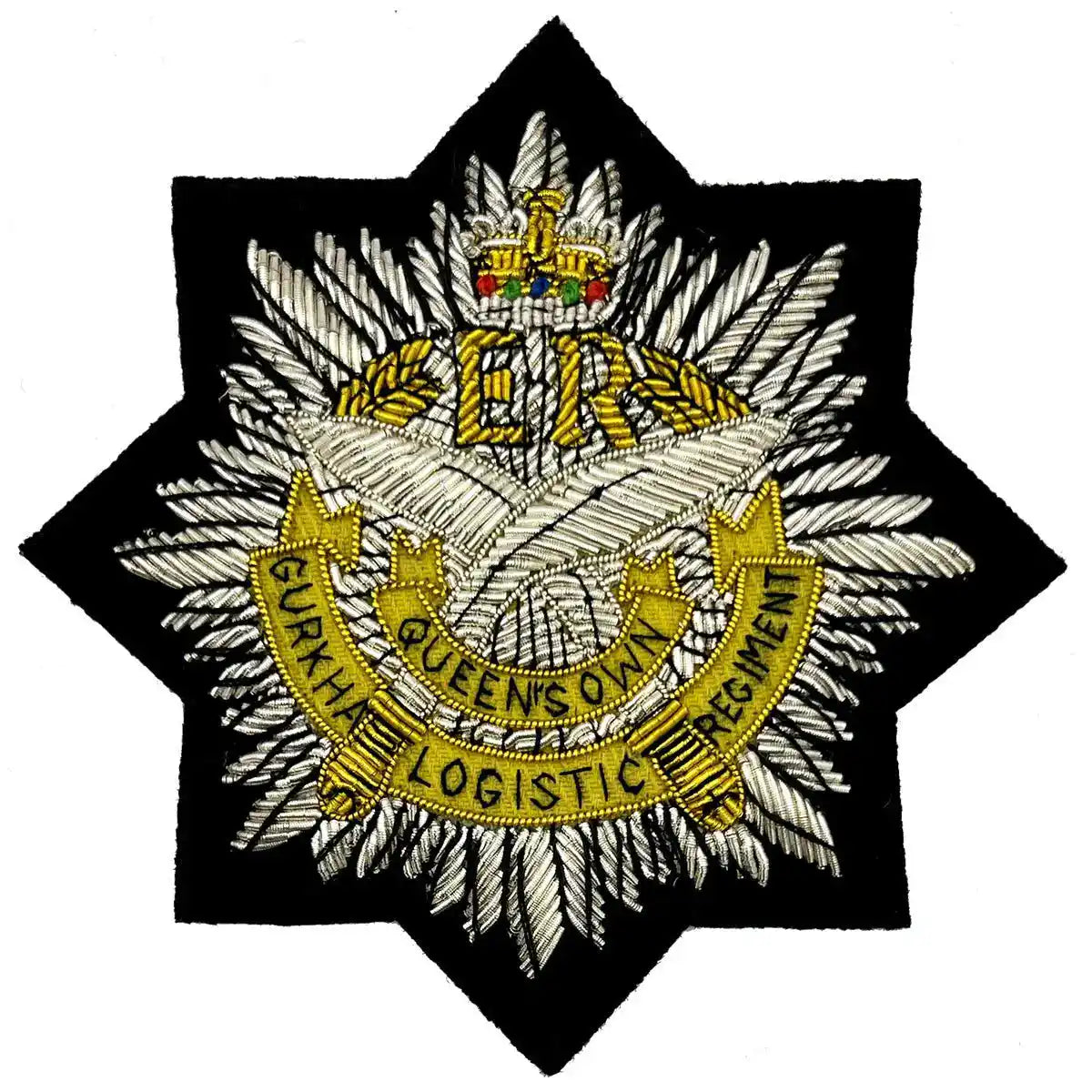 Queens' Own Gurkha Logistics Regiment Blazer Badge - John Bull Clothing from John Bull Clothing
