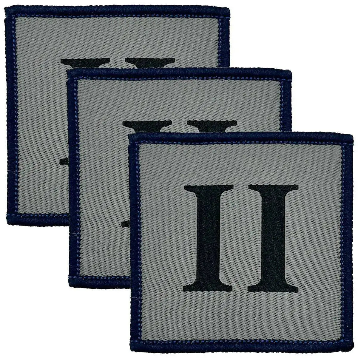 Ranger Regiment II TRF Iron On Badge with Dark Blue Border - John Bull Clothing 3 Pack from John Bull Clothing