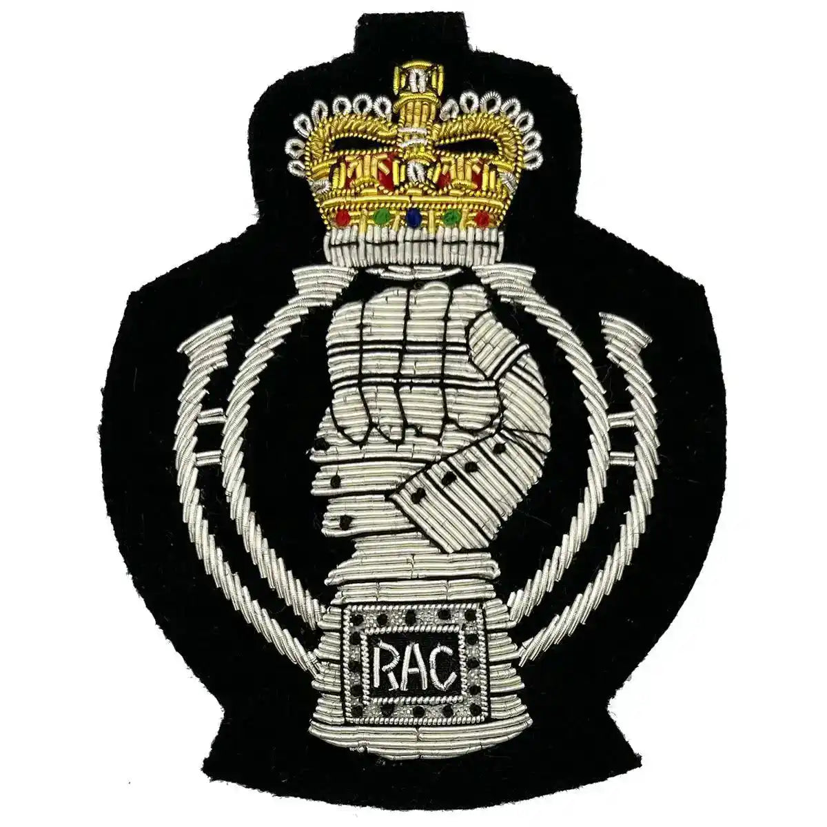 Royal Armoured Corps Bullion Blazer Badge - John Bull Clothing from John Bull Clothing