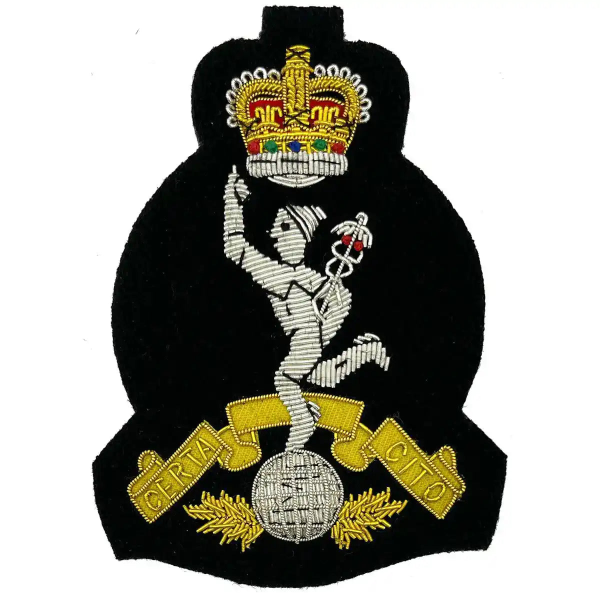 Royal Corps of Signals Bullion Blazer Badge - John Bull Clothing from John Bull Clothing