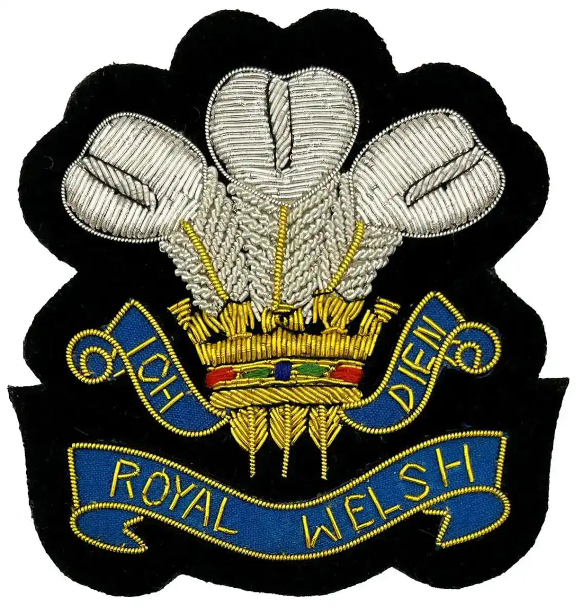 Royal Welsh Regiment Bullion Blazer Badge - John Bull Clothing from John Bull Clothing