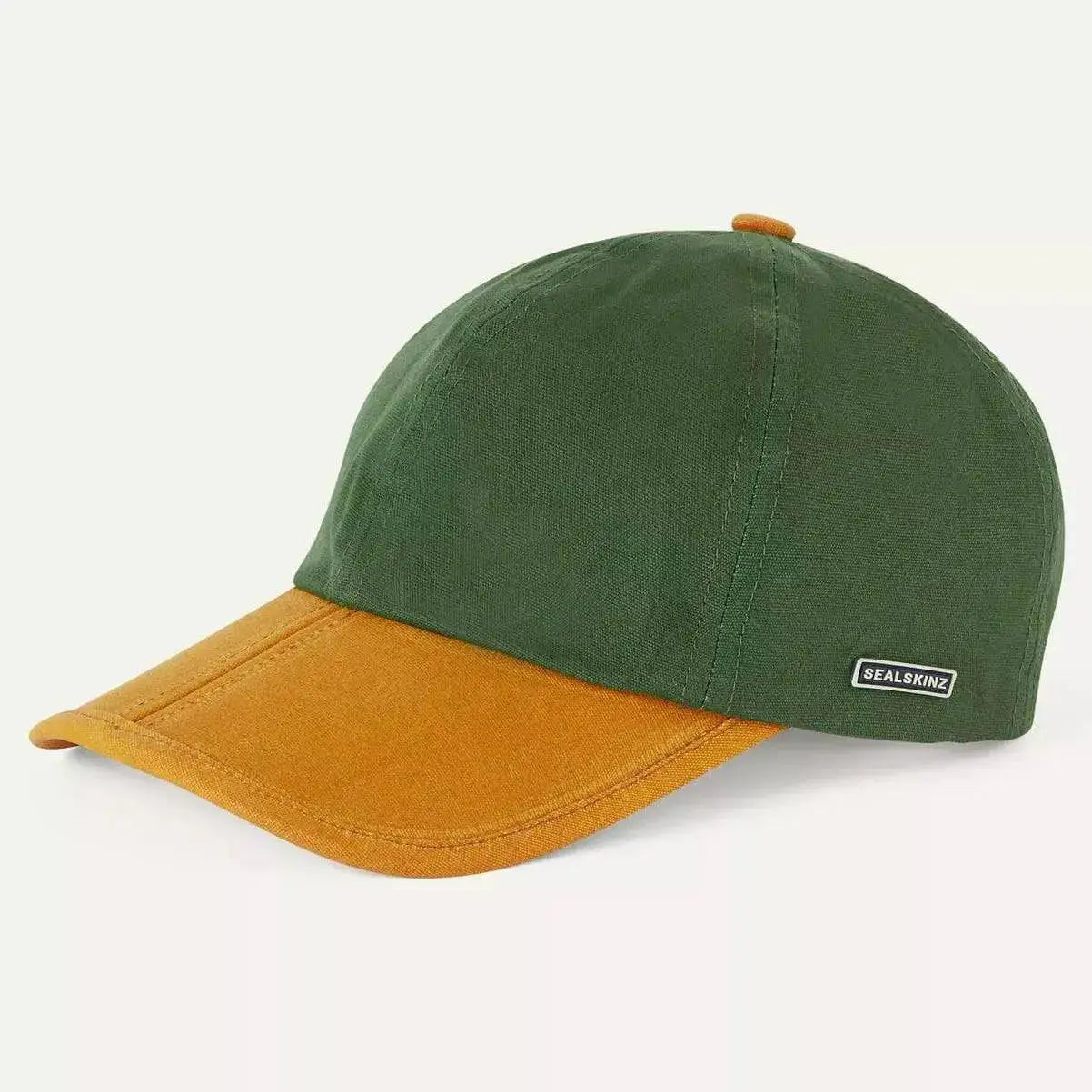 Sealskinz Marham Waterproof Waxed Canvas Cap - John Bull Clothing Olive Green from John Bull Clothing
