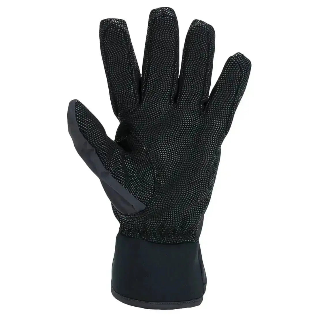 Close-up of Sealskinz Waterproof All Weather Lightweight Glove showcasing its textured grip palm for enhanced control and all-weather protection. from John Bull Clothing