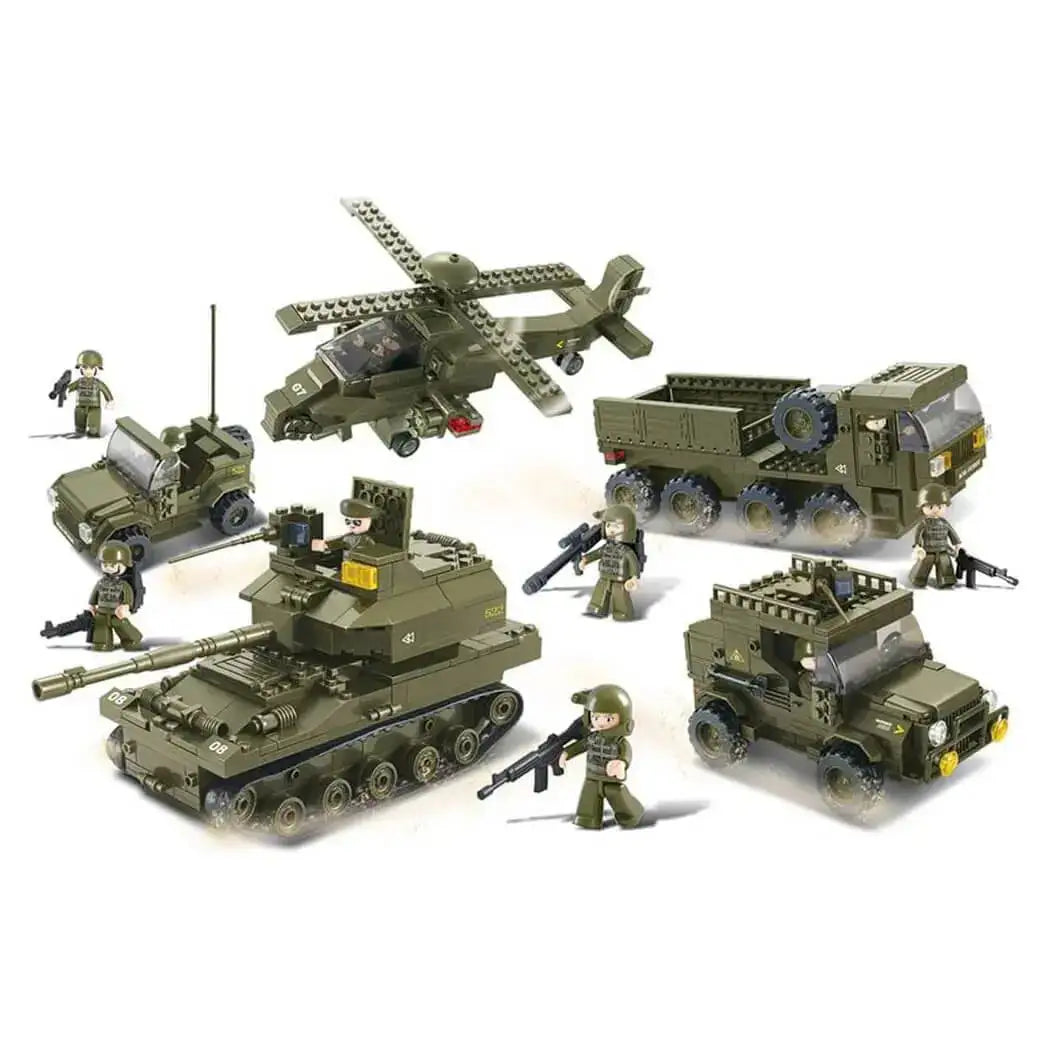 Sluban Army Land Forces Building Blocks Set M38-B0311 - John Bull Clothing from John Bull Clothing