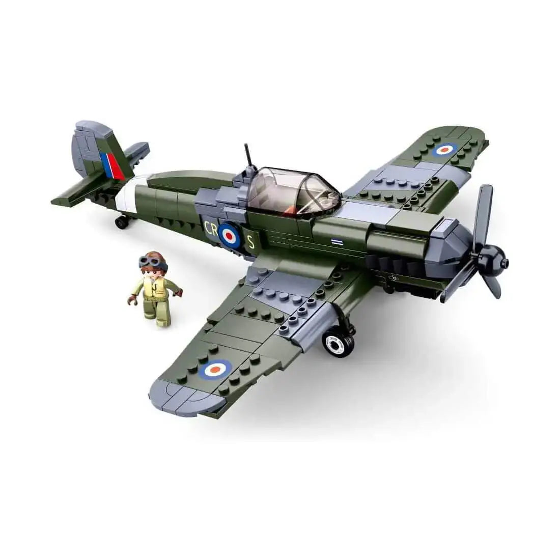 Sluban British Army Fighter Plane Set M38-B0712 - John Bull Clothing from John Bull Clothing