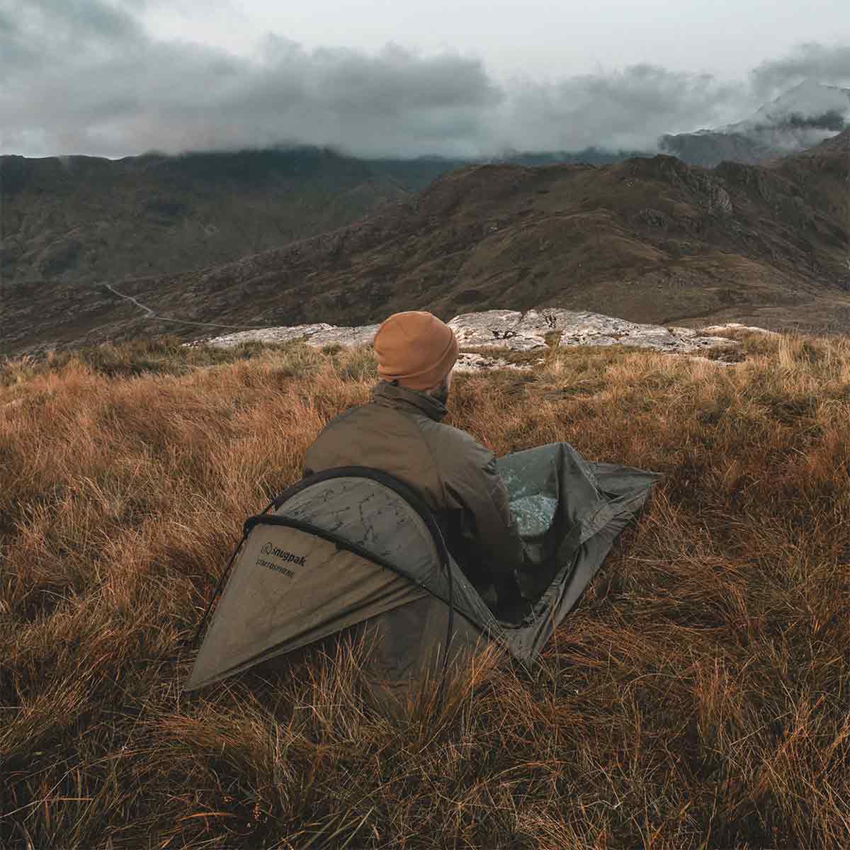 Snugpak Stratosphere Hooped Bivvi Tent - One Person Basha Shelter - John Bull Clothing