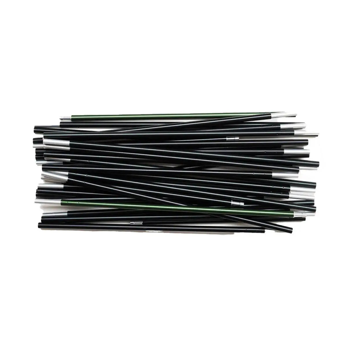 Set of durable aluminum tent poles for the Snugpak The Bunker IX Expedition Tent, designed for stability in extreme weather conditions.