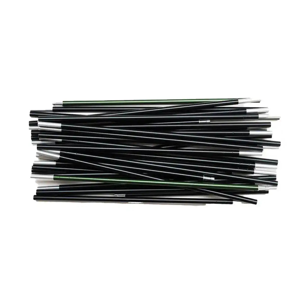Set of durable aluminum tent poles for the Snugpak The Bunker IX Expedition Tent, designed for stability in extreme weather conditions. from John Bull Clothing