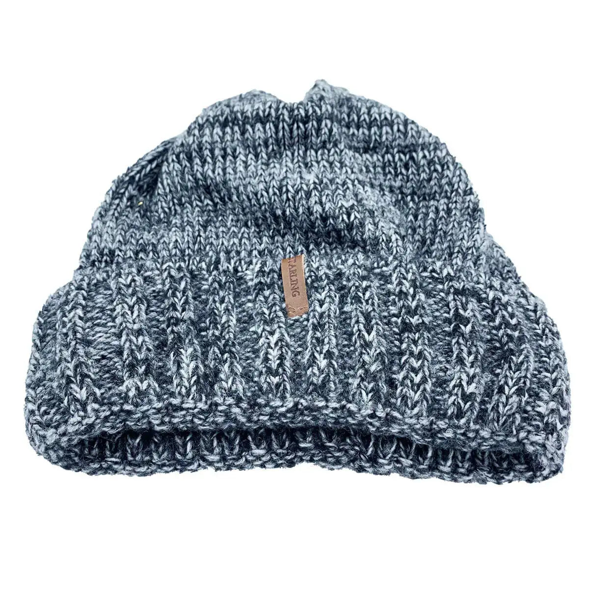 Starling Unisex Turnup Beanie Hat B069 - John Bull Clothing Dark Grey from John Bull Clothing