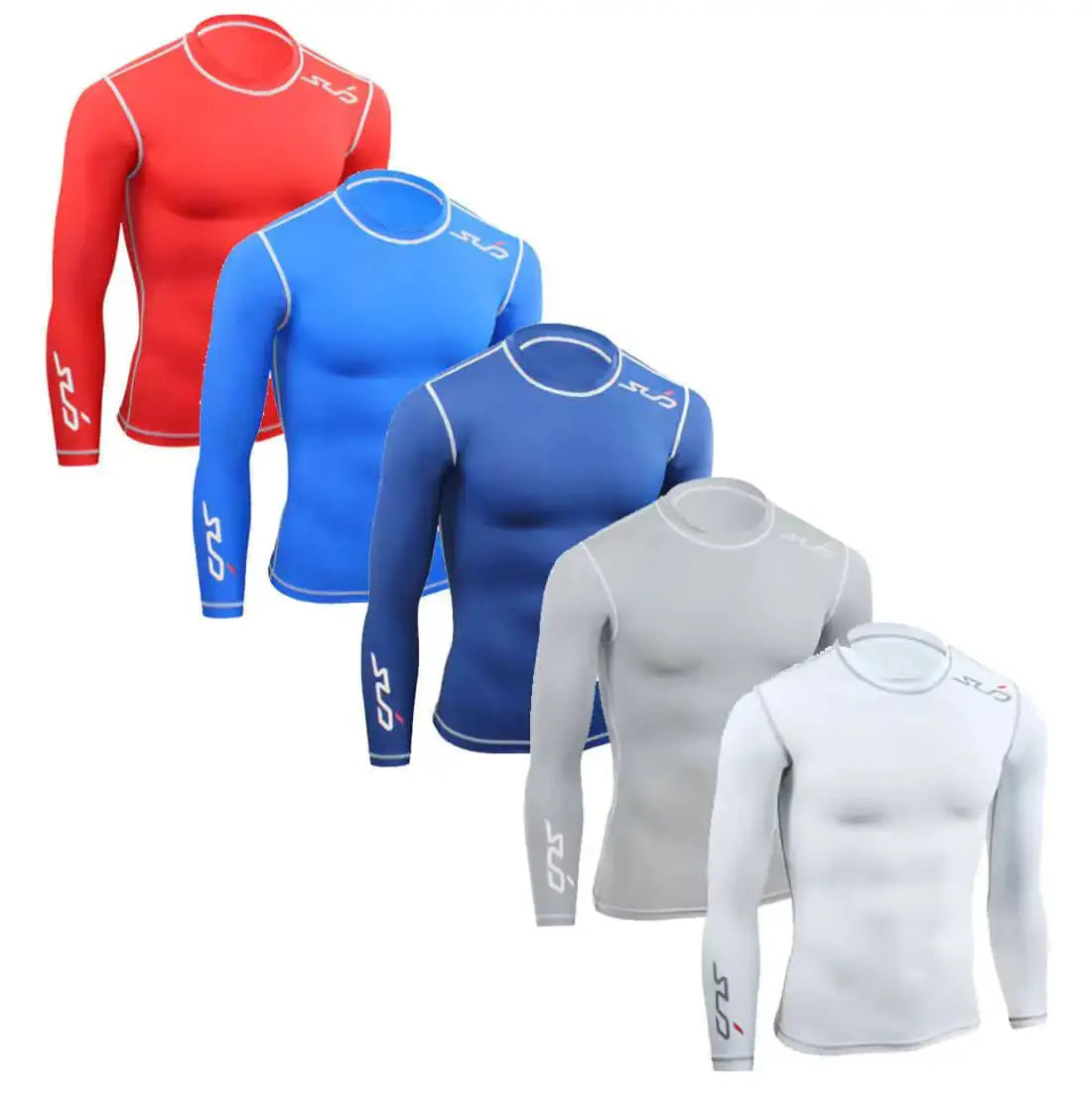 Sub Sports Mens Compression Long Sleeve Base Layer - John Bull Clothing from John Bull Clothing
