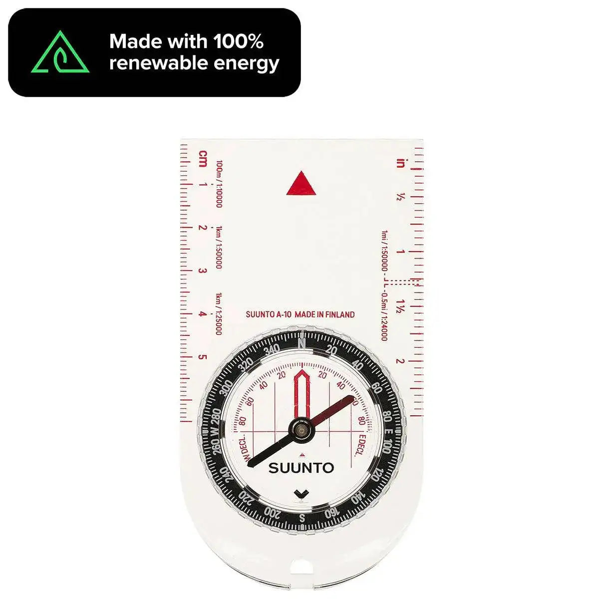 Suunto A-10 NH Map Reading Compass - John Bull Clothing from John Bull Clothing
