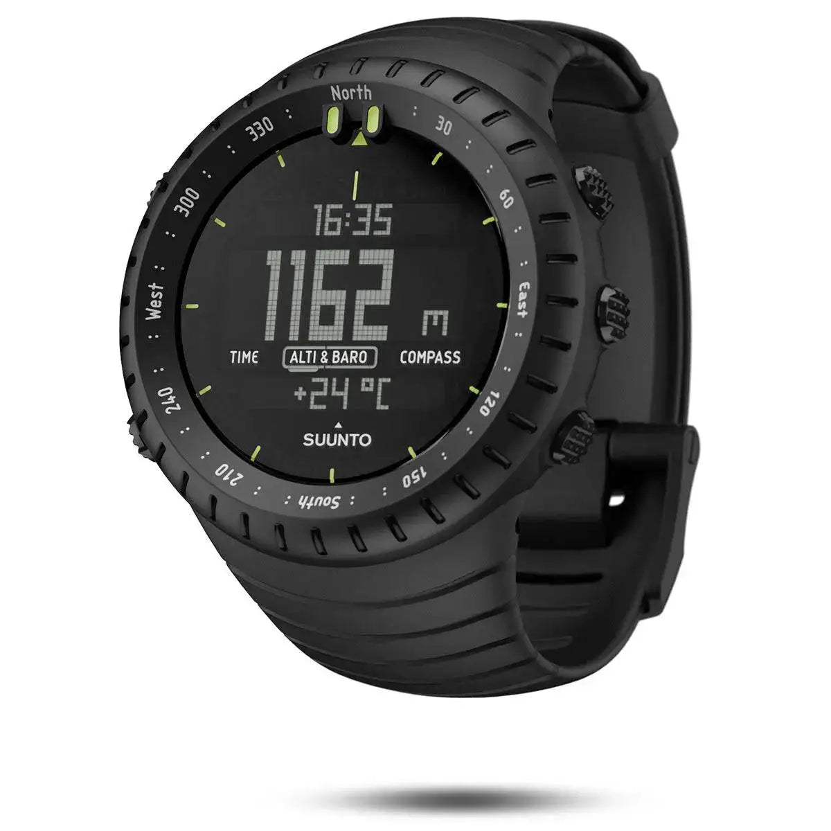 Suunto Core All Black Tactical GPS Watch - John Bull Clothing from John Bull Clothing