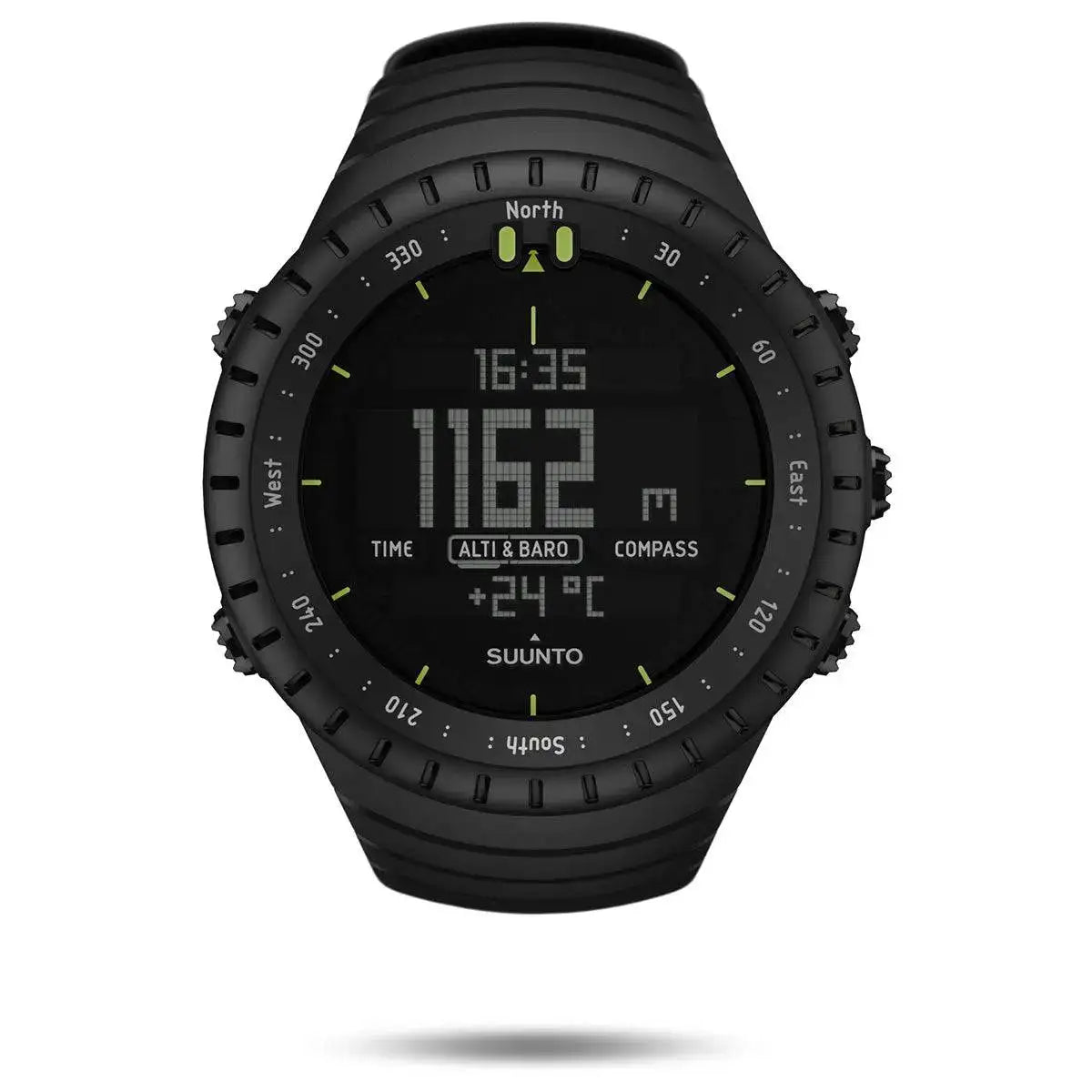 Suunto Core All Black Tactical GPS Watch - John Bull Clothing Black from John Bull Clothing