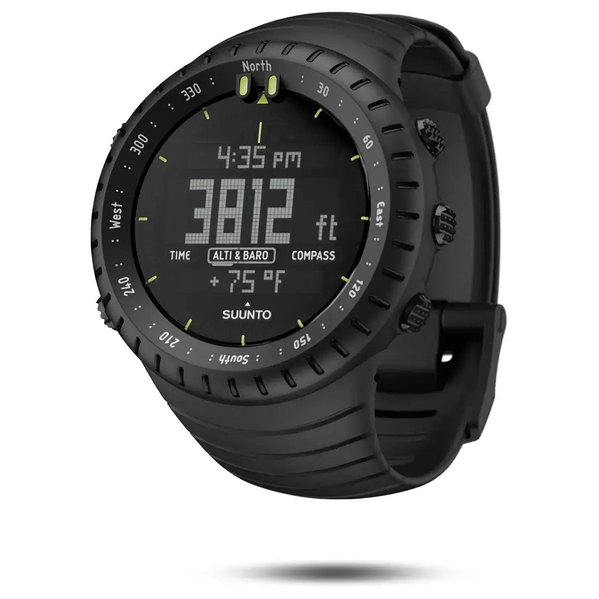 Suunto Core All Black Tactical GPS Watch - John Bull Clothing from John Bull Clothing