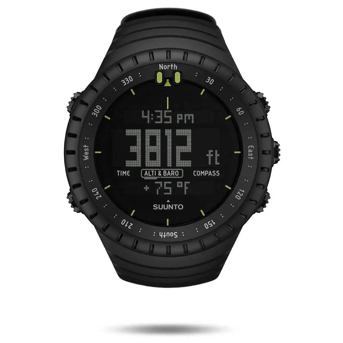 Suunto Core All Black Tactical GPS Watch - John Bull Clothing from John Bull Clothing