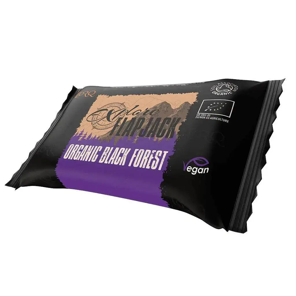 Torq Explore Organic Vegan Flapjack 65g - John Bull Clothing Black Forest from John Bull Clothing