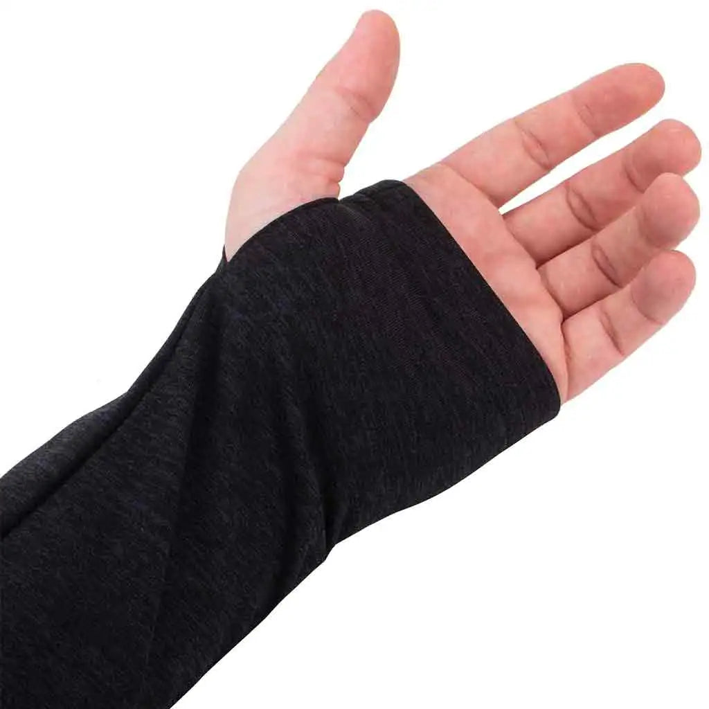 Ussen Baltic Norj Zipped Black Thermal Mens Top - John Bull Clothing from John Bull Clothing