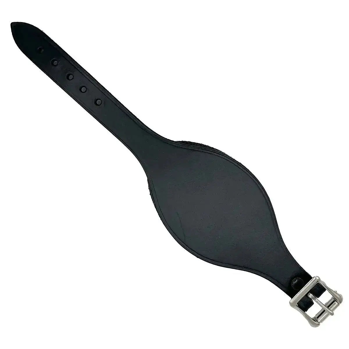 WO's Leather Wrist Rank Strap - John Bull Clothing Black from John Bull Clothing