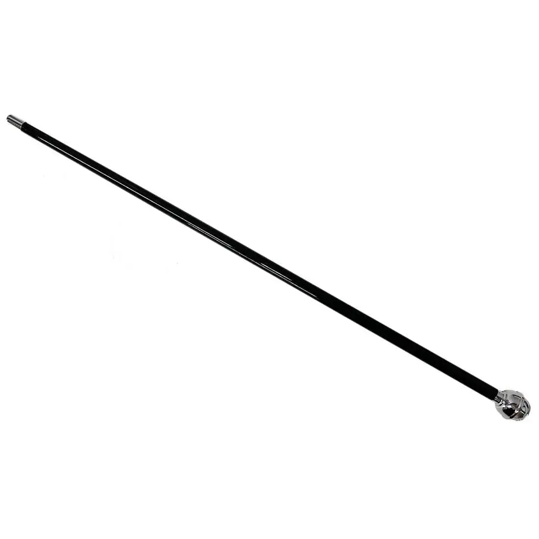 Black Regimental Swagger Stick with Rifles Regiment Top - John Bull Clothing