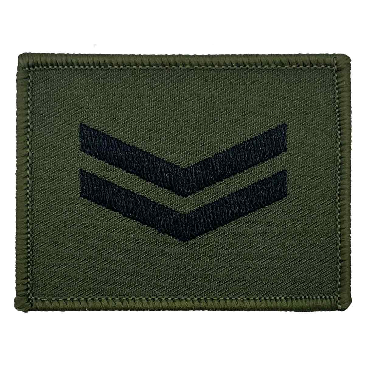 Commando Rank Square Subdued Patch - John Bull Clothing