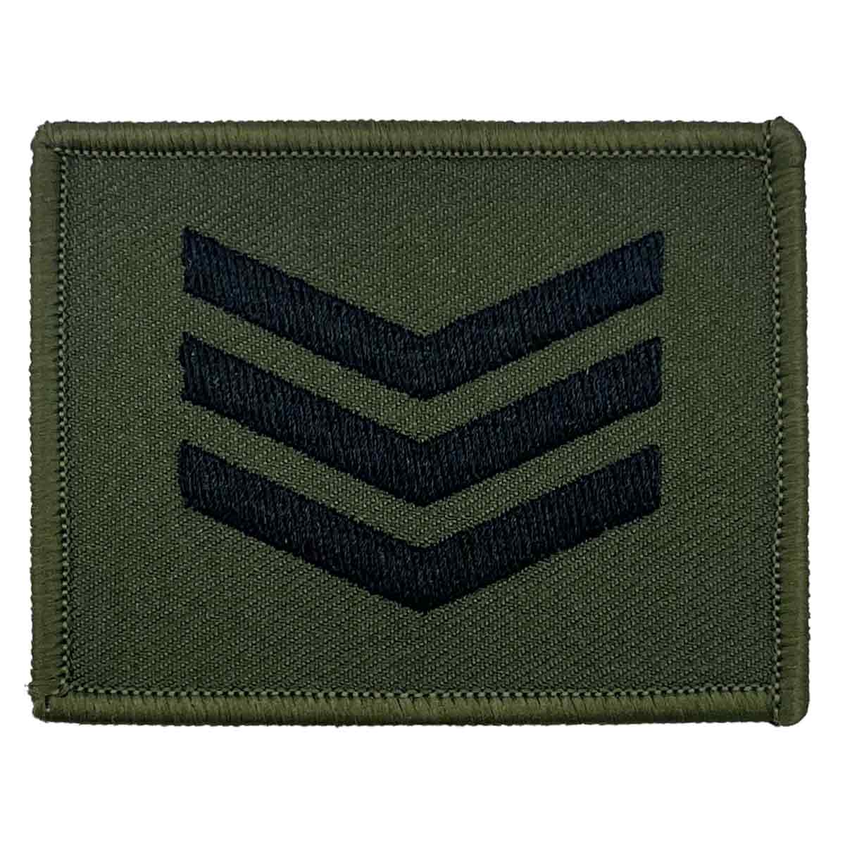 Commando Rank Square Subdued Patch - John Bull Clothing
