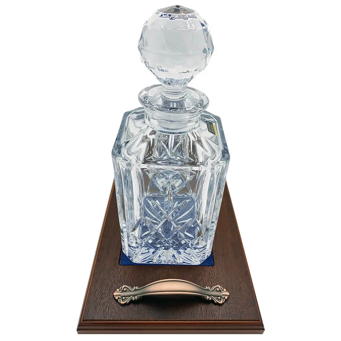 Crystal Whisky Decanter Set with 1 Glass - John Bull Clothing