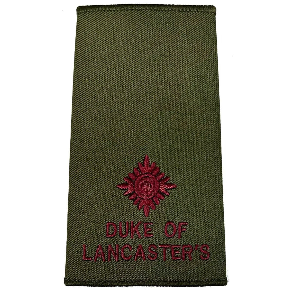 Duke of Lancaster's Olive Green Rank Slides (Pair) - John Bull Clothing