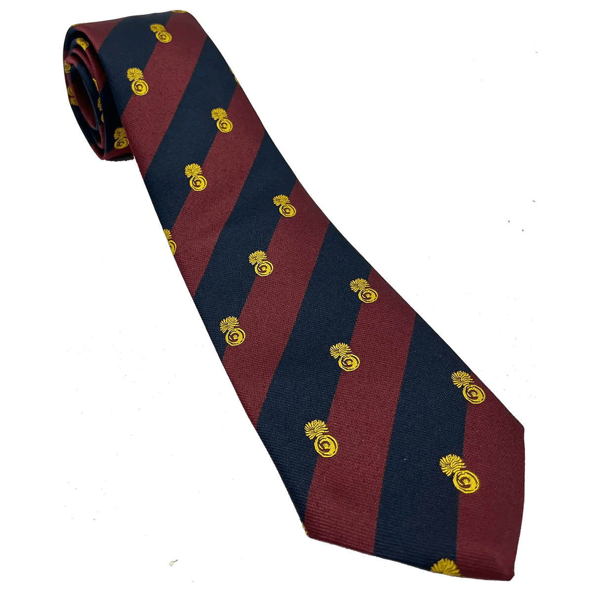 Grenadier Guards Crest Regimental Polyester Tie - John Bull Clothing