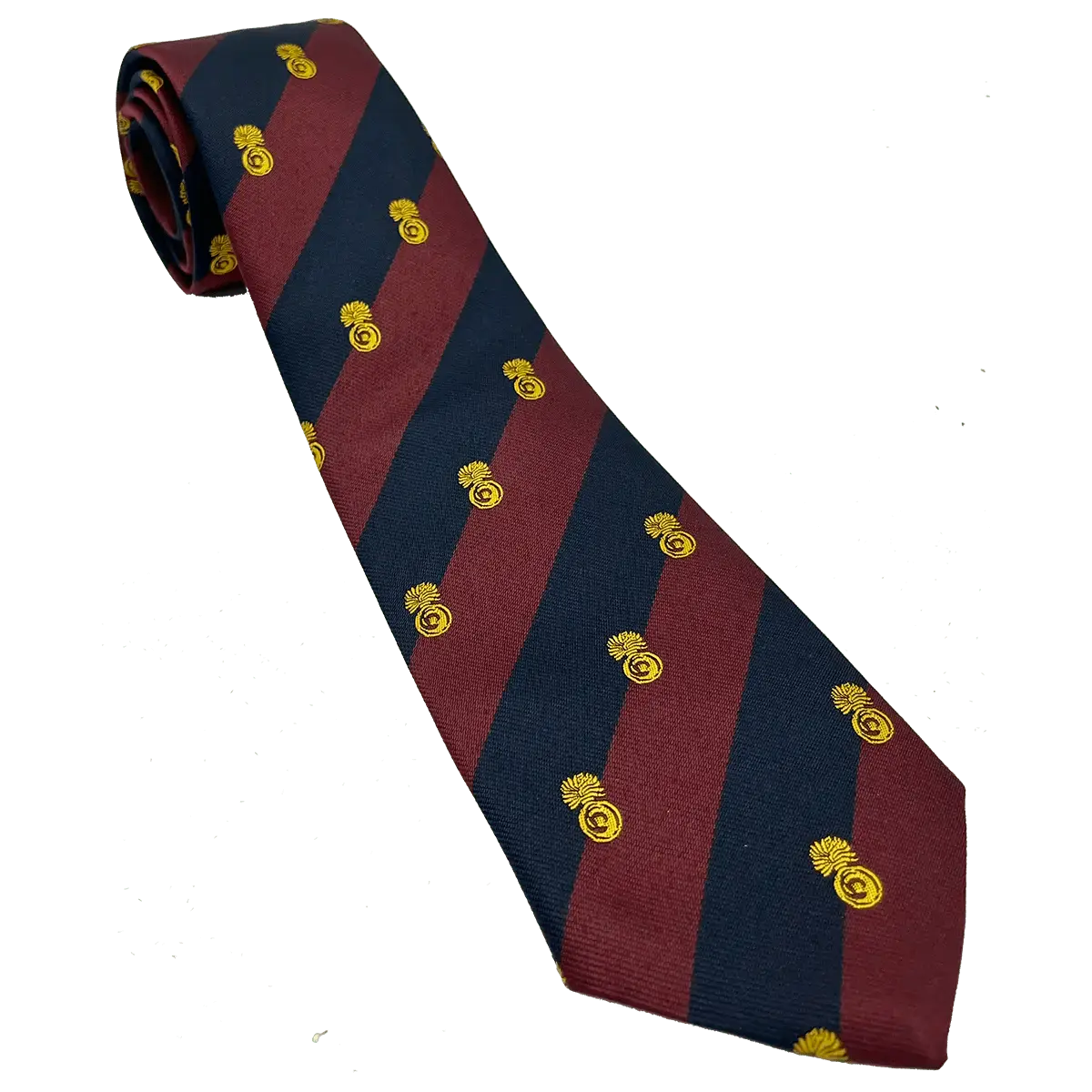 Grenadier Guards Crest Regimental Polyester Tie - John Bull Clothing