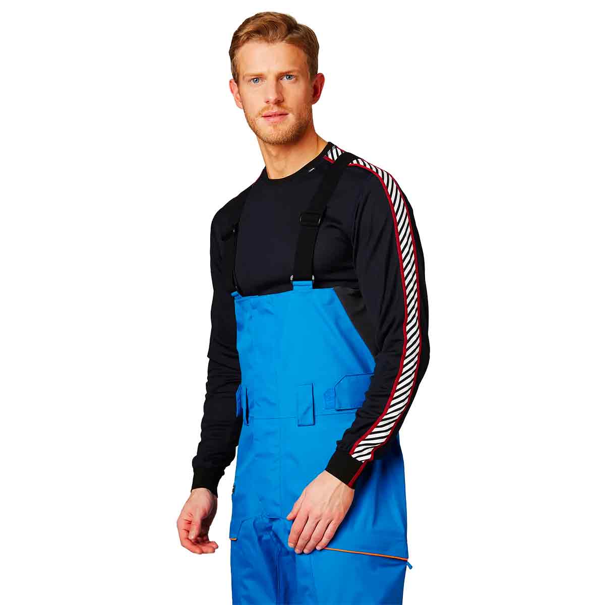 Helly Hansen Mens Lifa Stripe Long Sleeve Crew Base Layer - John Bull Clothing