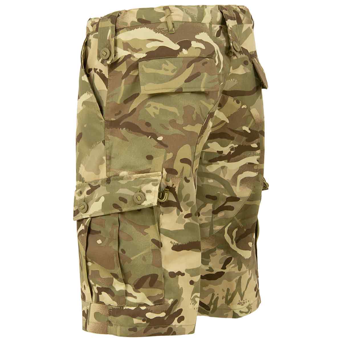 Highlander Elite British Army Style Camo Combat Shorts - John Bull Clothing
