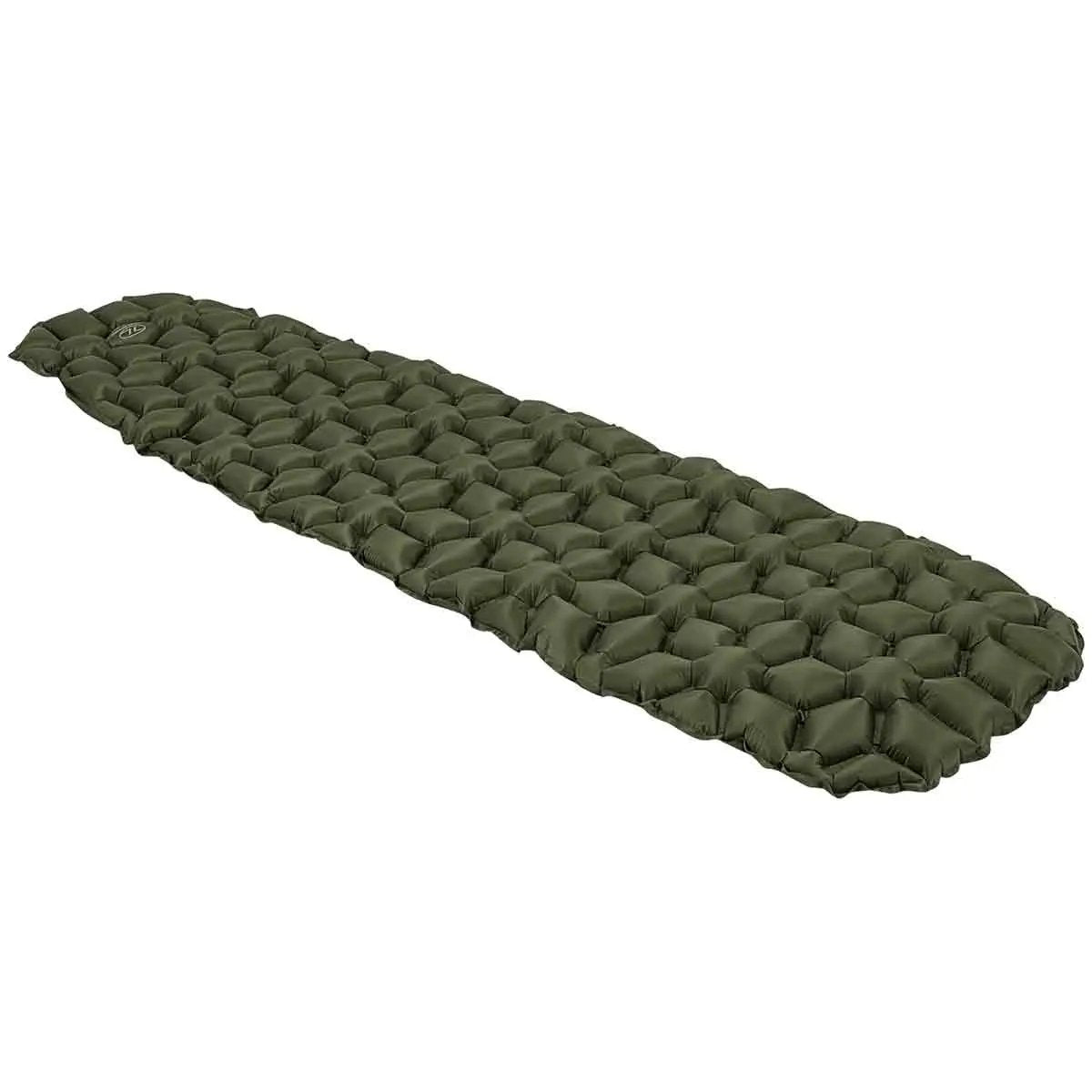 Highlander Nap-Pak Inflatable Sleeping Mattress Olive Green - John Bull Clothing