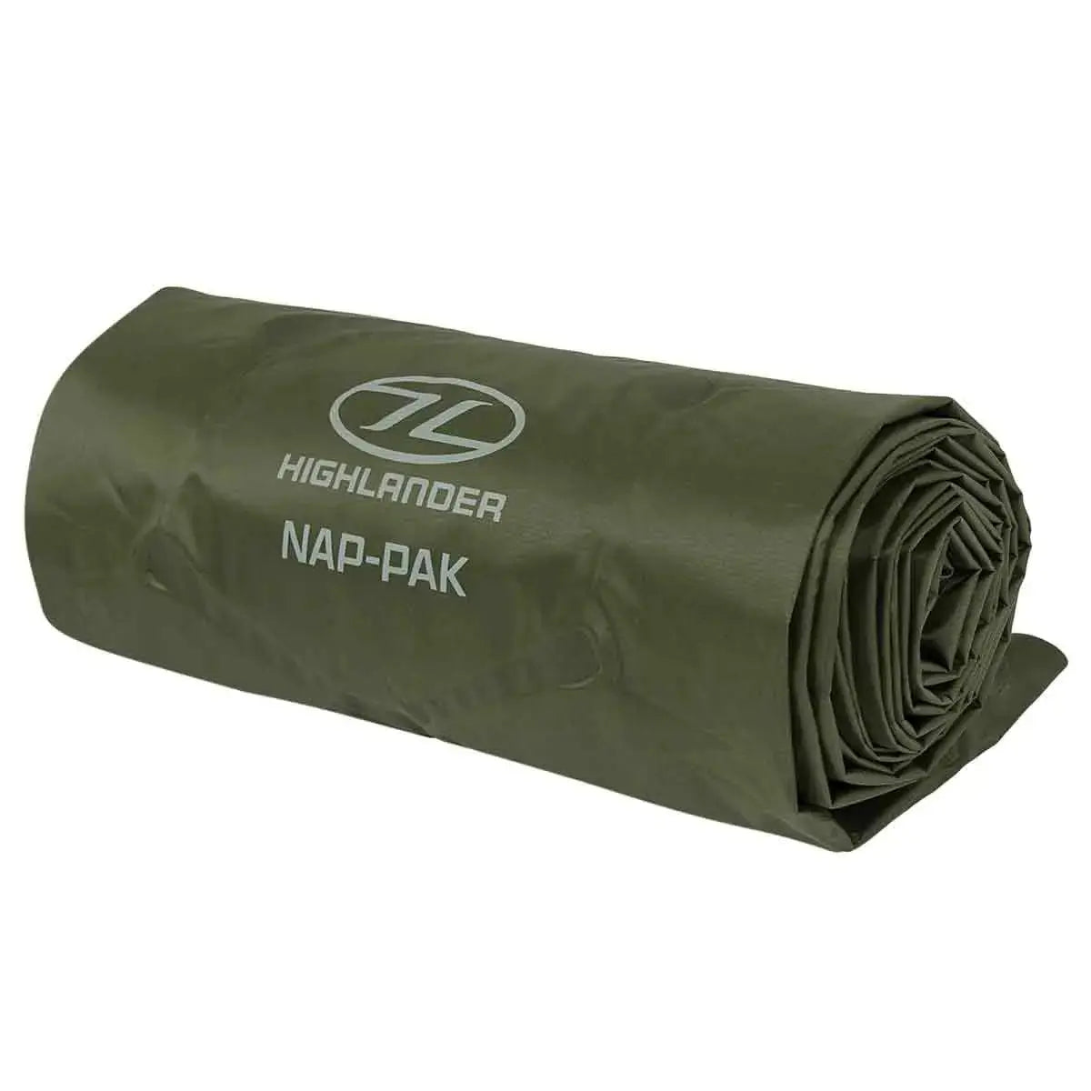 Highlander Nap-Pak Inflatable Sleeping Mattress Olive Green - John Bull Clothing