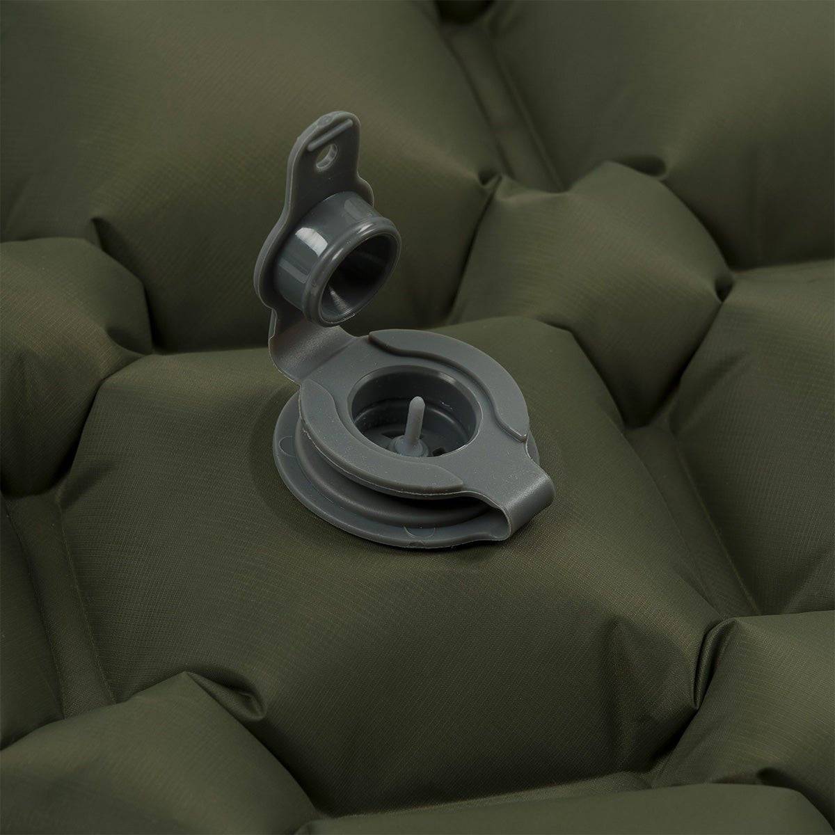 Highlander Nap-Pak Primaloft Inflatable Sleeping Mat Olive Green - John Bull Clothing
