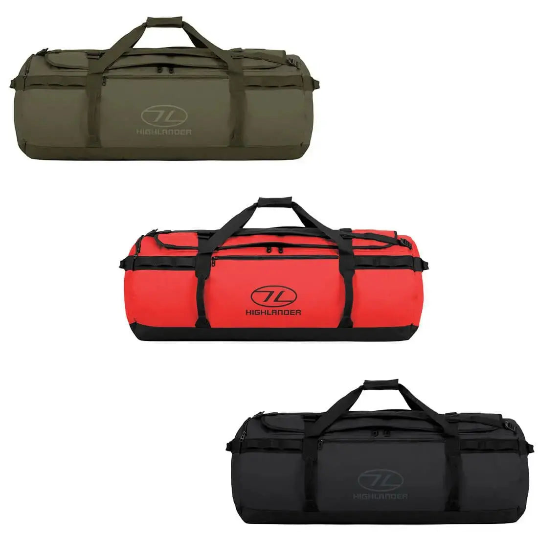 Highlander Storm 120 Litre Holdall Bag - John Bull Clothing