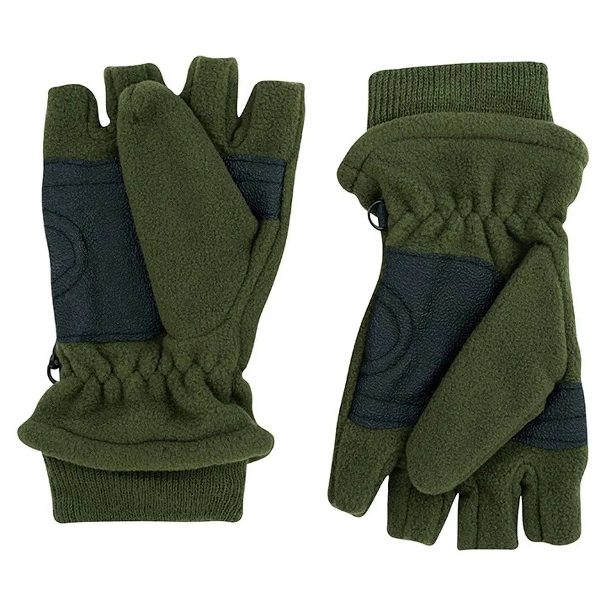Jack Pyke Fleece Fingerless Shooters Mitt - John Bull Clothing