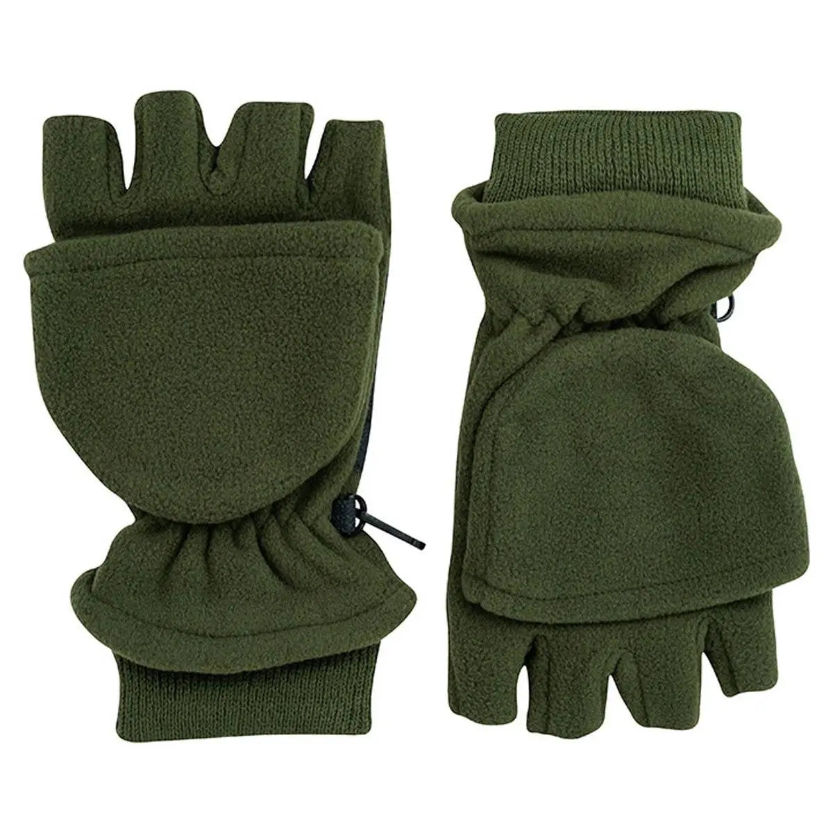 Jack Pyke Fleece Fingerless Shooters Mitt - John Bull Clothing