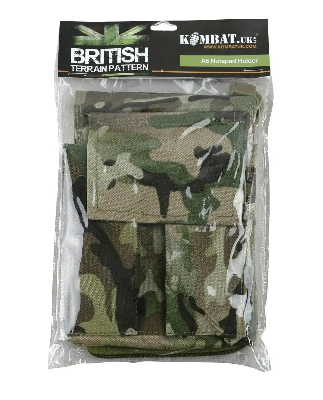 Kombat A6 Multicam Notepad Holder - John Bull Clothing