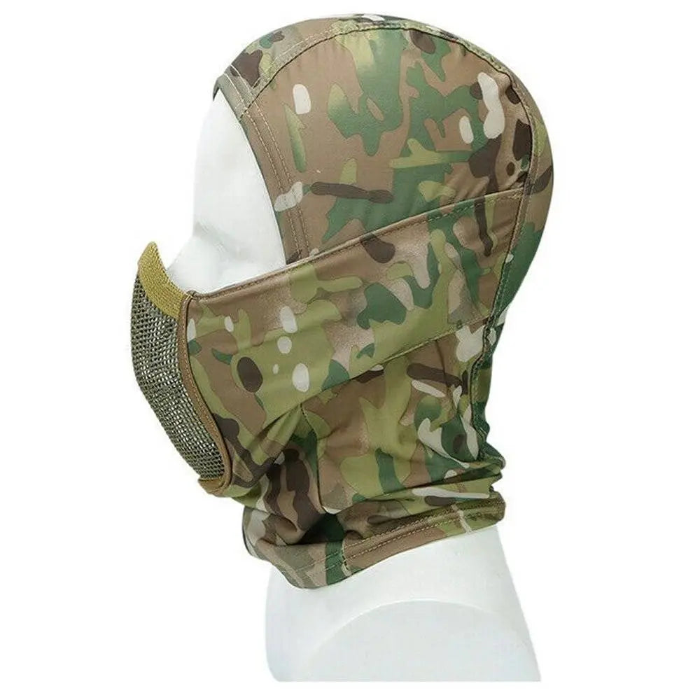 Kombat Operators Balaclava with Face Mesh - John Bull Clothing