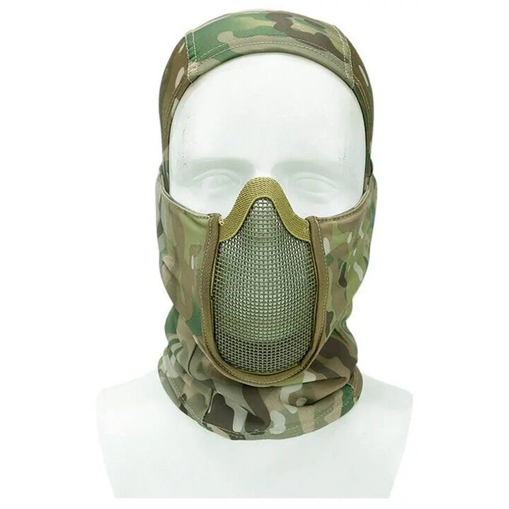 Kombat Operators Balaclava with Face Mesh - John Bull Clothing