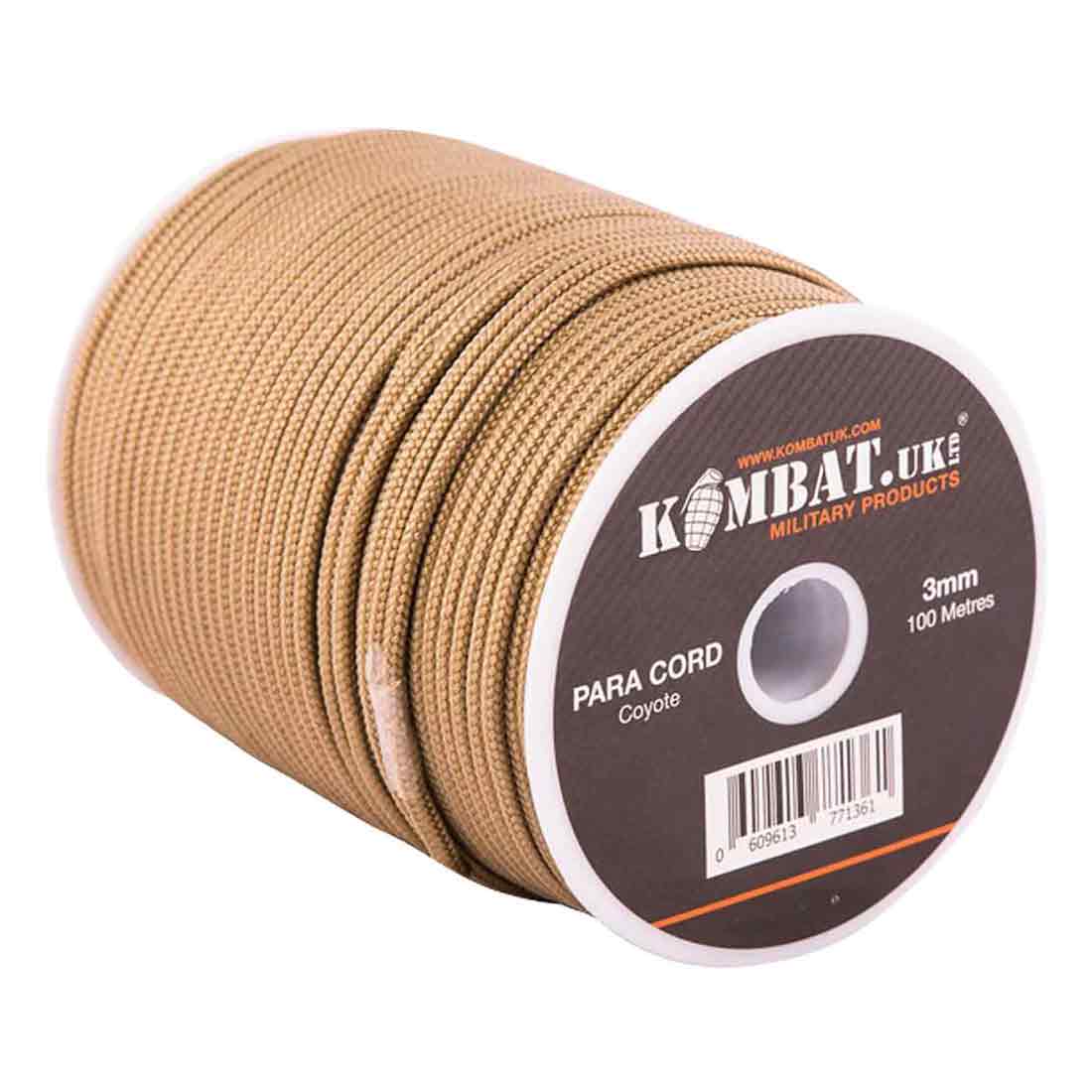 Kombat Para Cord Reel 100 Metres - John Bull Clothing